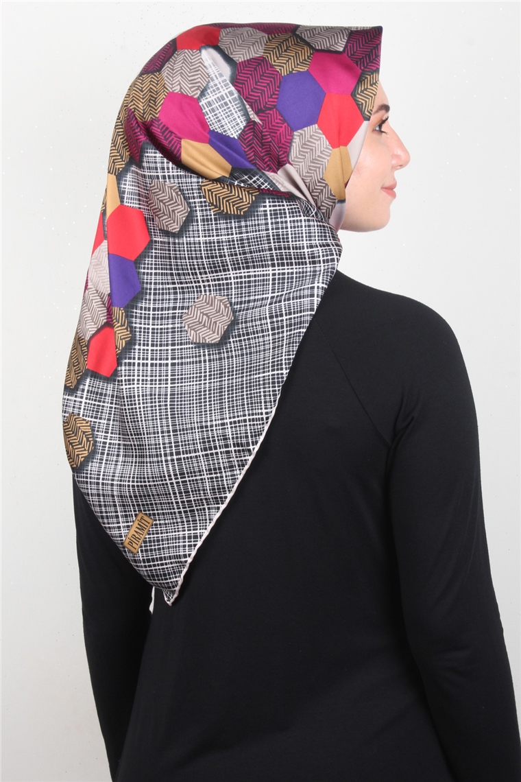 Piramit Eşarp 4653-25