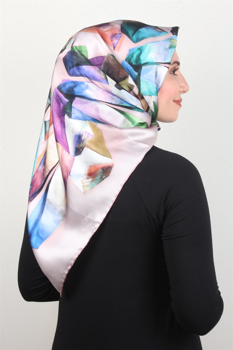 Piramit İpek Eşarp 1857-1