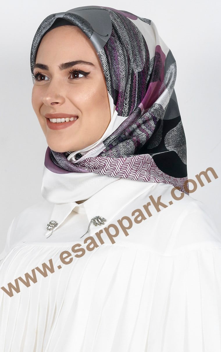 Piramit İpek Eşarp 1872-8