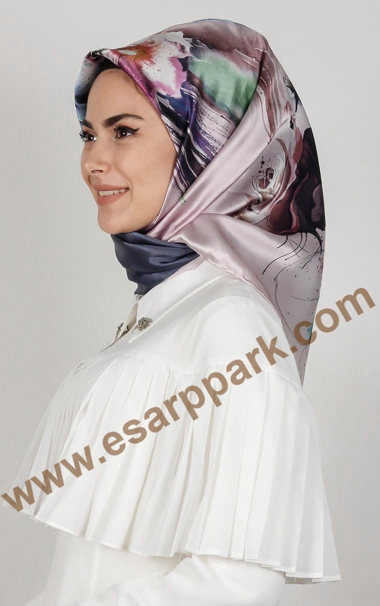 Piramit İpek Eşarp 1880-4
