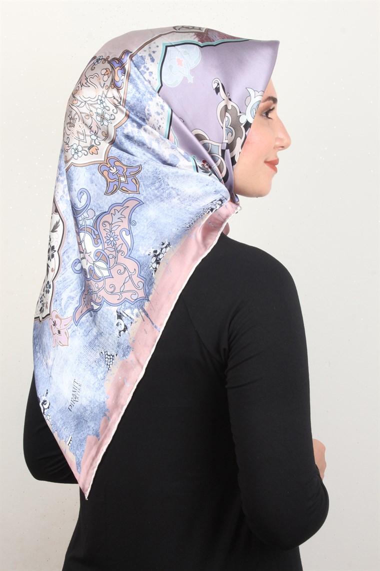 Piramit İpek Eşarp 1889-3