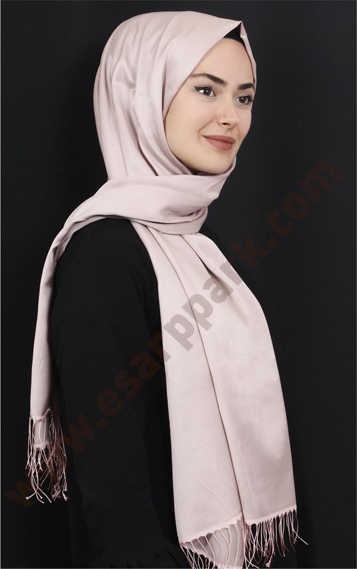 Piramit İpeksi Şal 2806-30 Toz Pembe