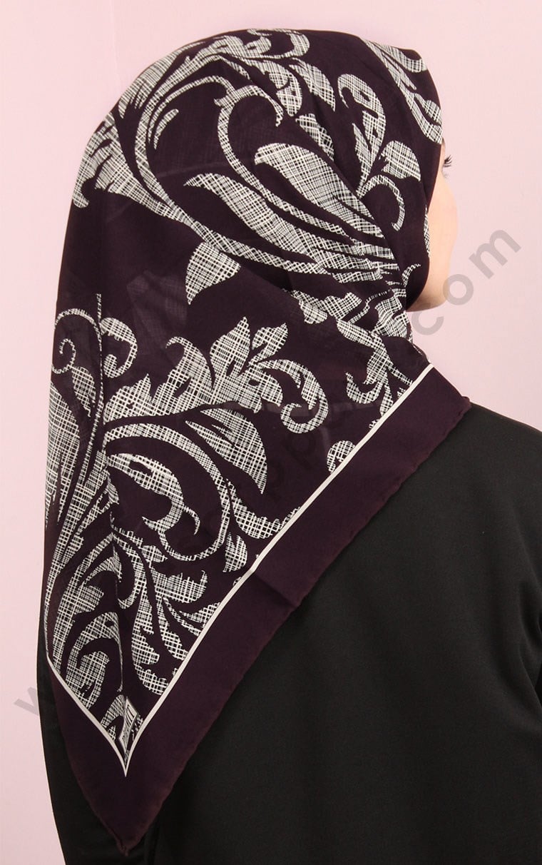 Piramit Krep Eşarp 11600-10