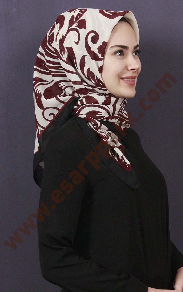 Piramit Krep Eşarp 11600-38