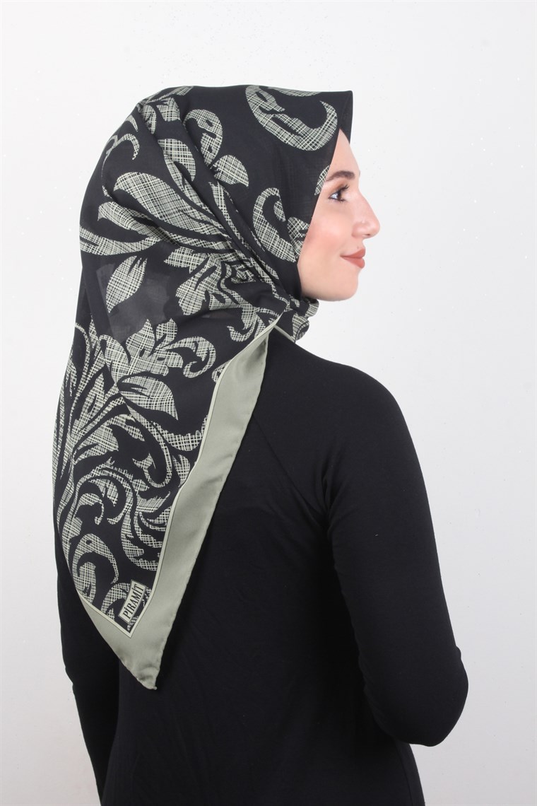 Piramit Krep Eşarp 11600-40