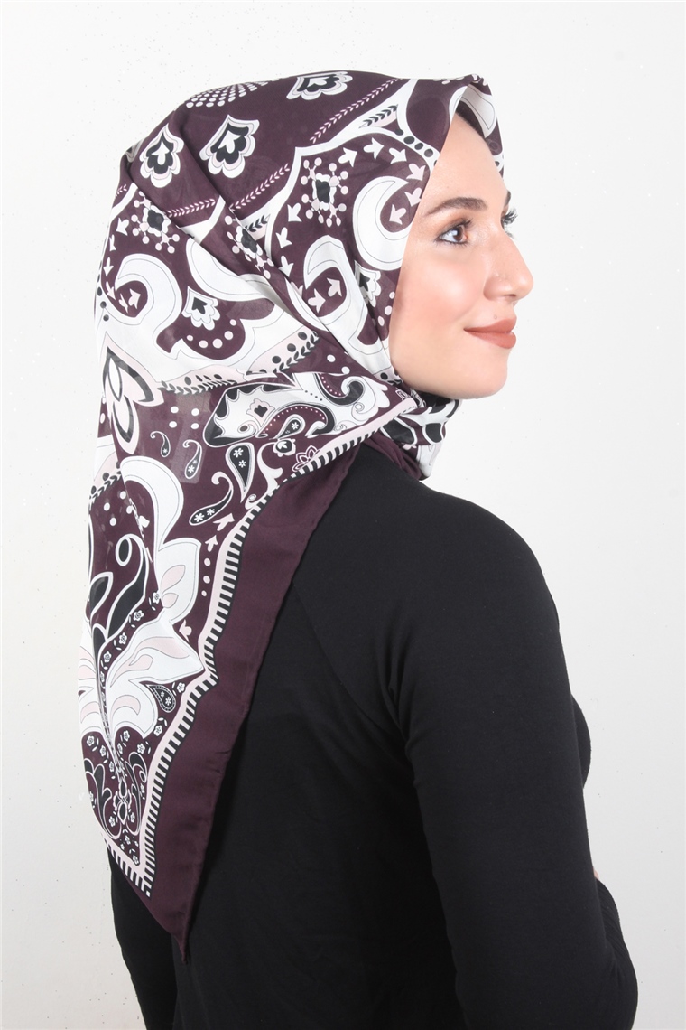 Piramit Krep Eşarp 11600-60