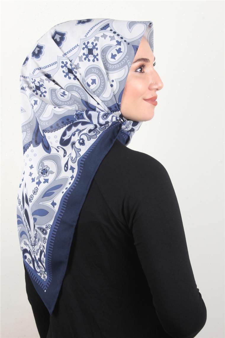 Piramit Krep Eşarp 11600-63