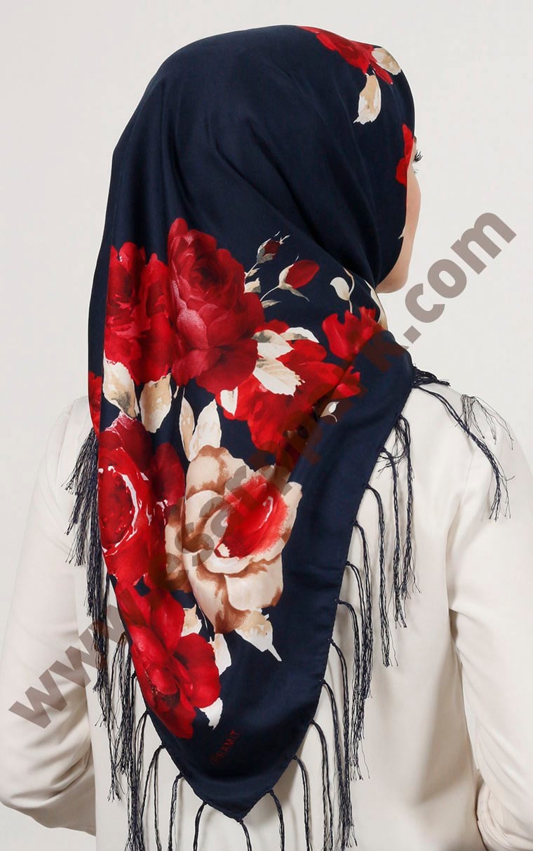 Piramit Püsküllü Eşarp 111-0023-57