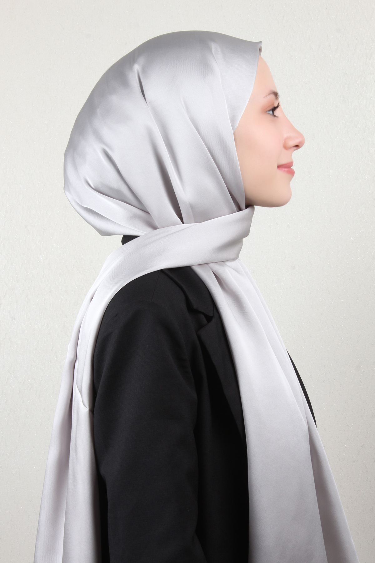 Piramit Style Şal 2888-15 Açık Gri