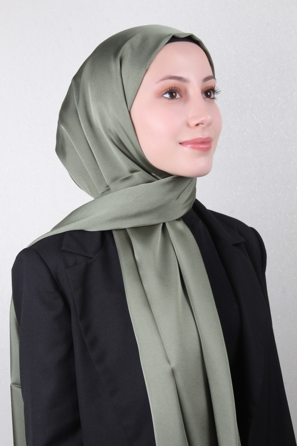 Piramit Style Şal 2888-5 Haki