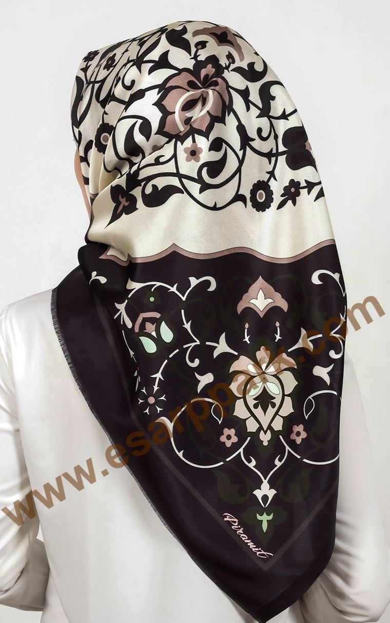 Piramit Tafta Dijital Eşarp 1939-1