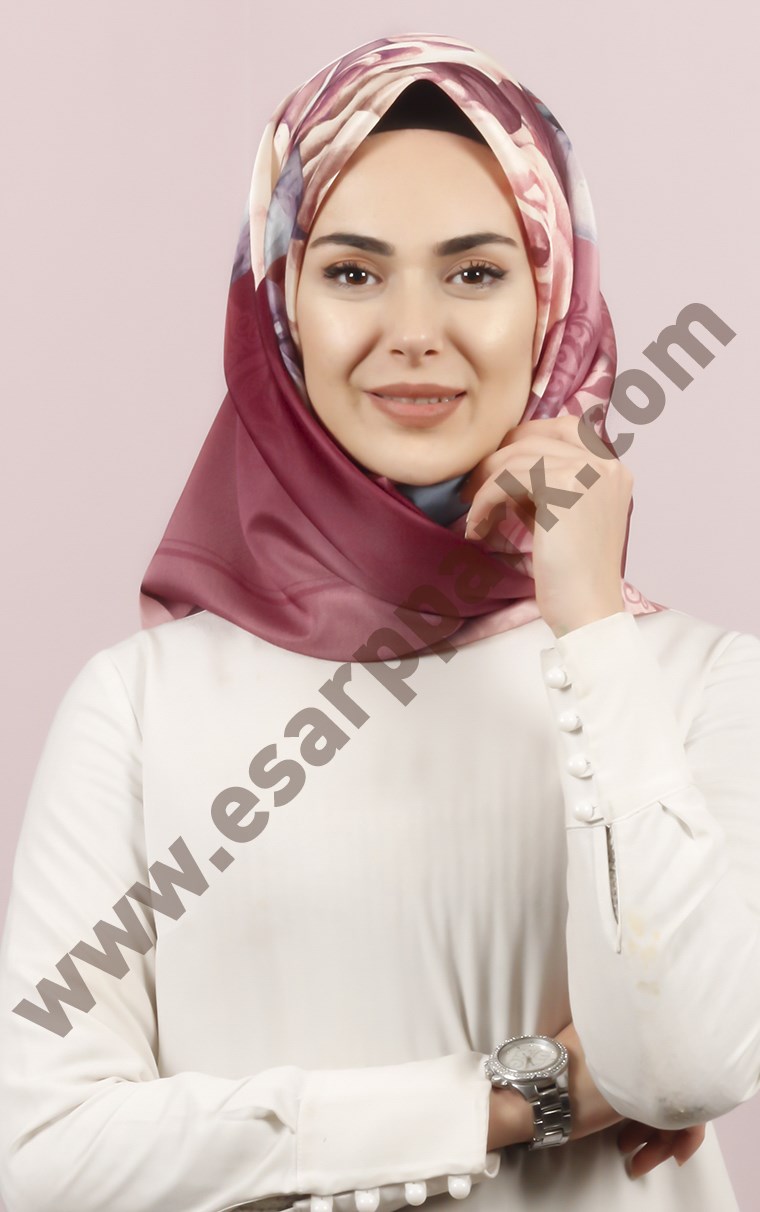 Piramit Tafta Dijital Eşarp 1946-1