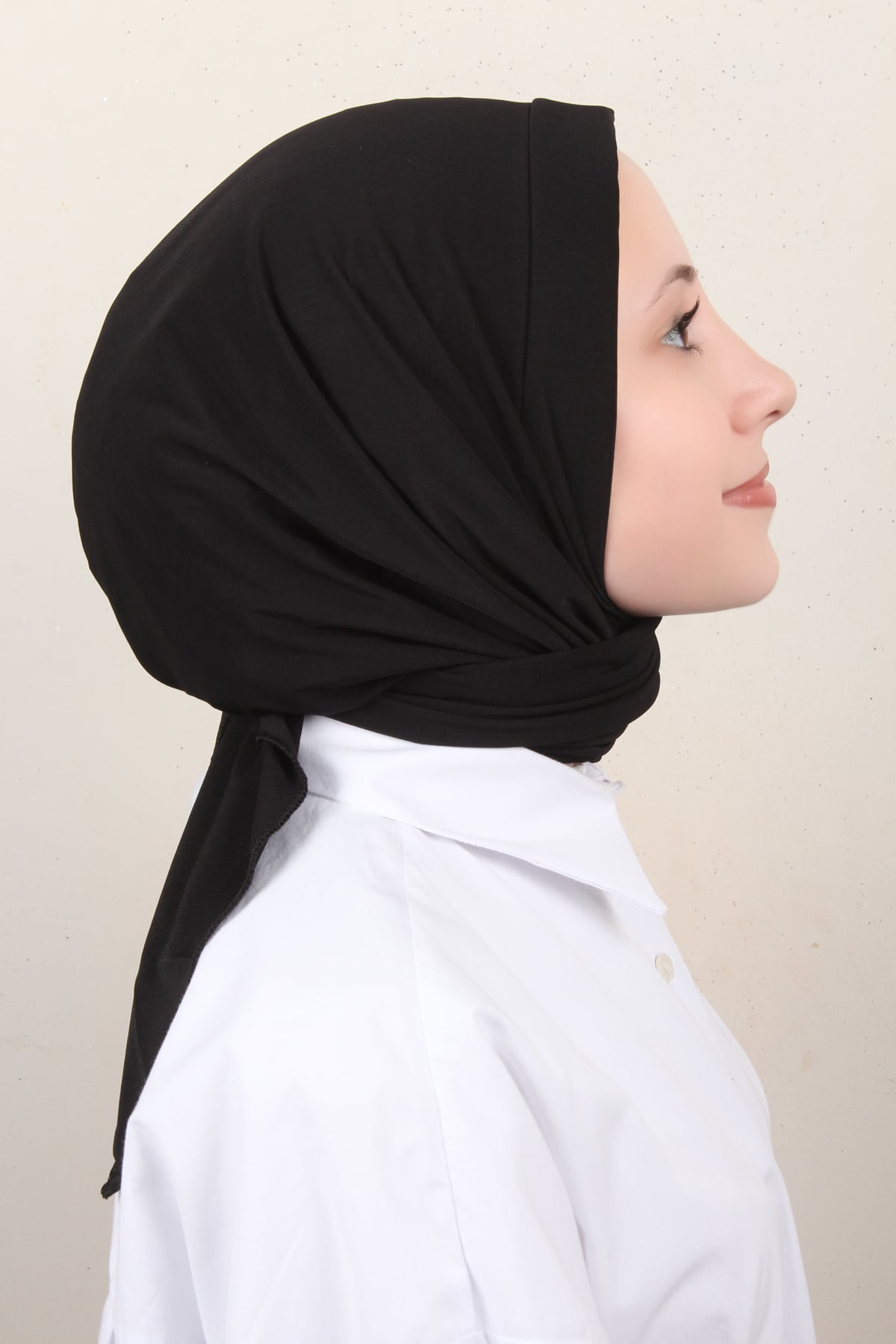 Pratik Eşarp 2576-1 Siyah
