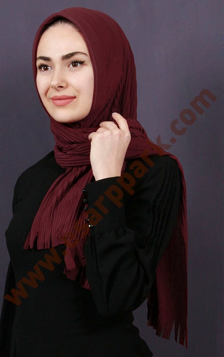 Pratik Şal 1993-2 Bordo