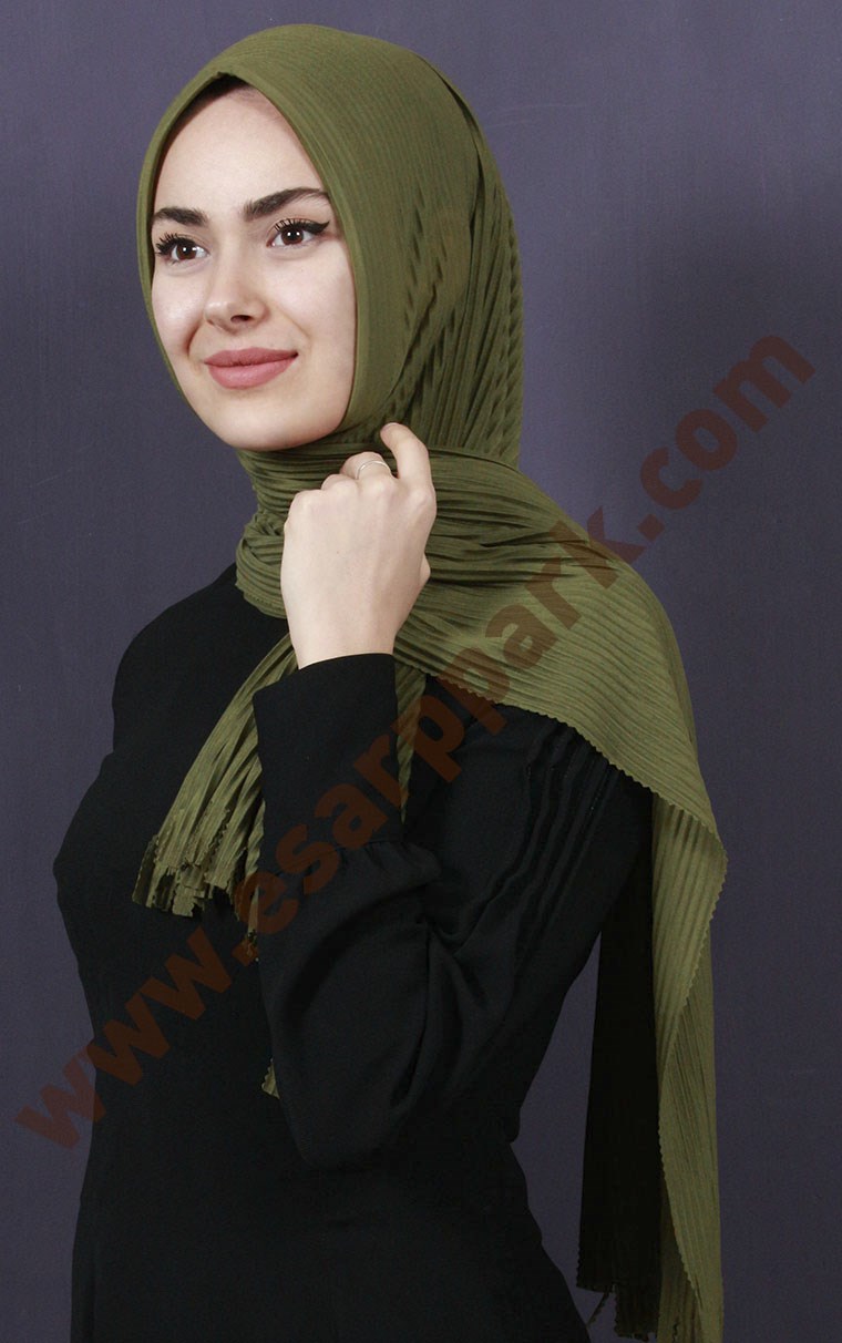 Pratik Şal 1993-3 Olive