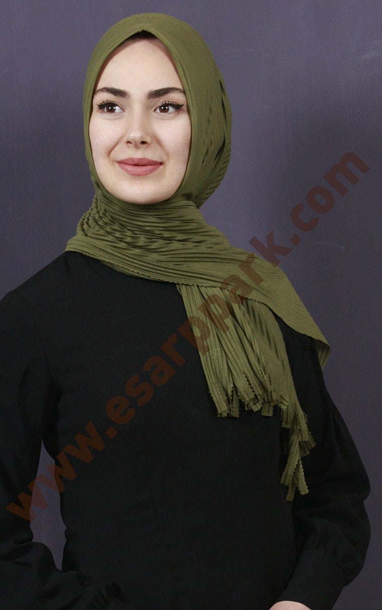 Pratik Şal 1993-3 Olive