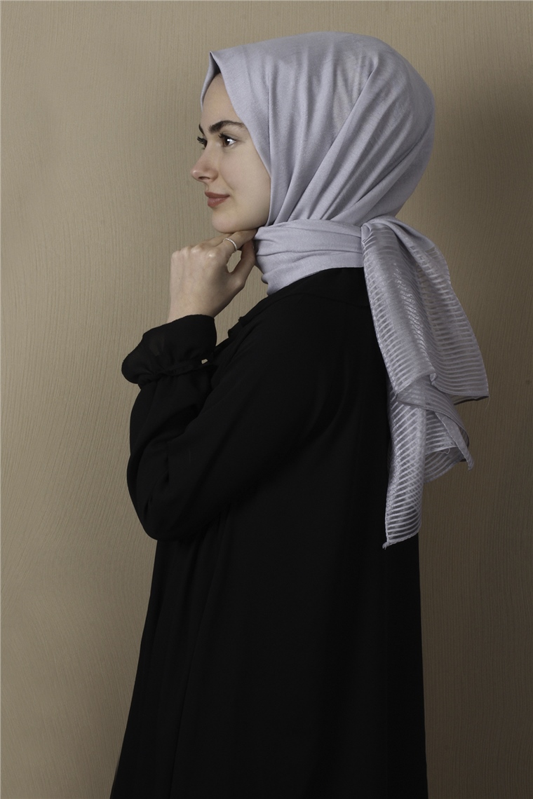 Prenses Stor Şal 4297-7 Gri