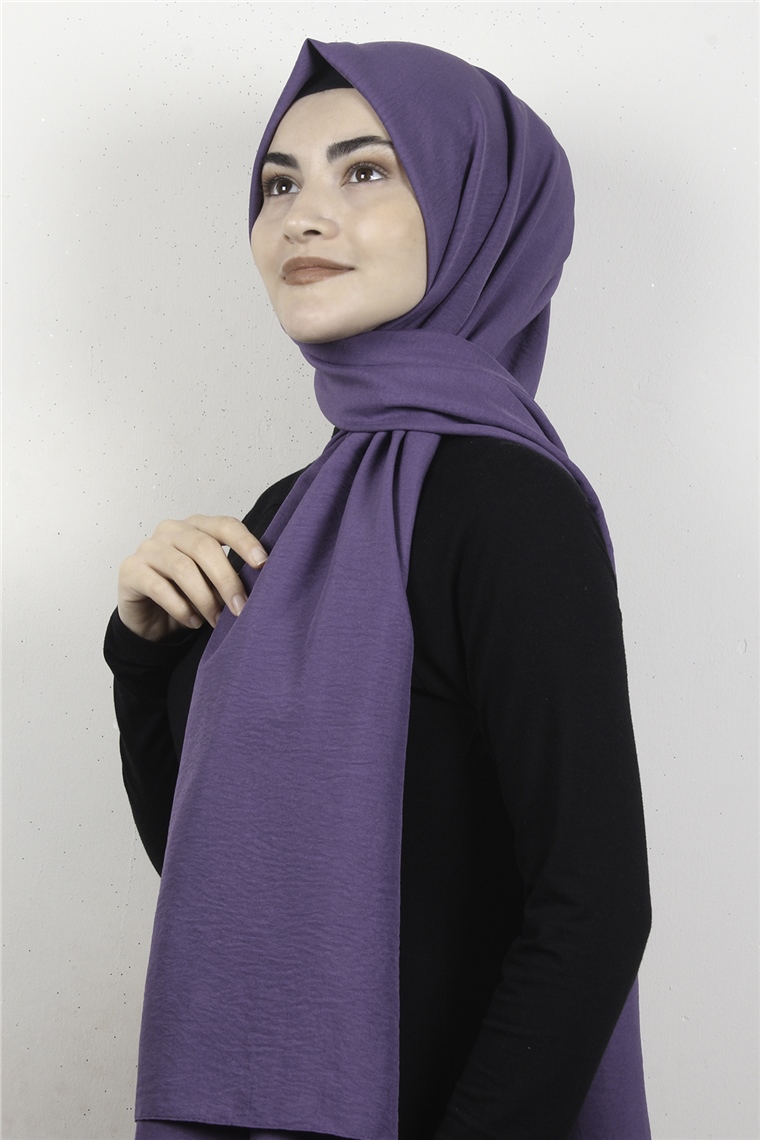 Prime Pamuk Caz Şal 5501-10 Mor
