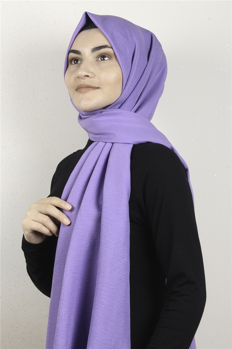Prime Pamuk Caz Şal 5501-35 Leylak