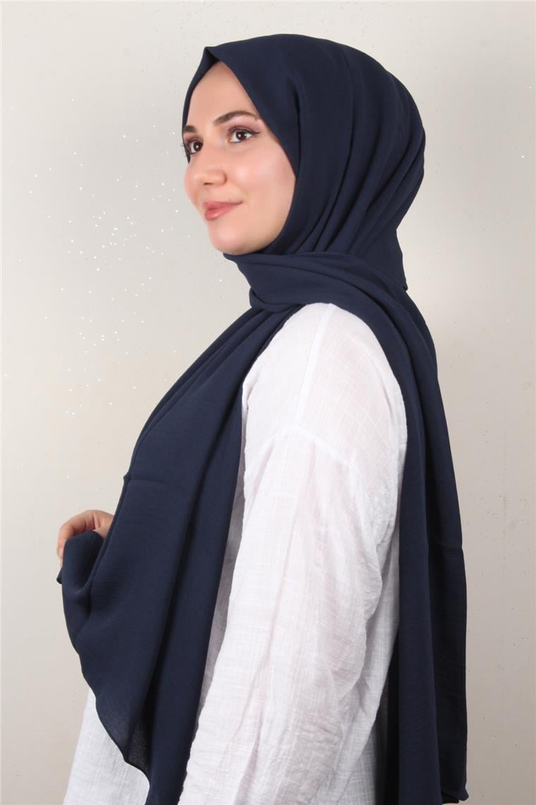 Qoza Cazz Şal 1489-2 Lacivert