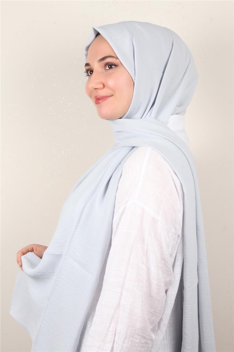 Qoza Cazz Şal 1489-9 Buz Mavisi