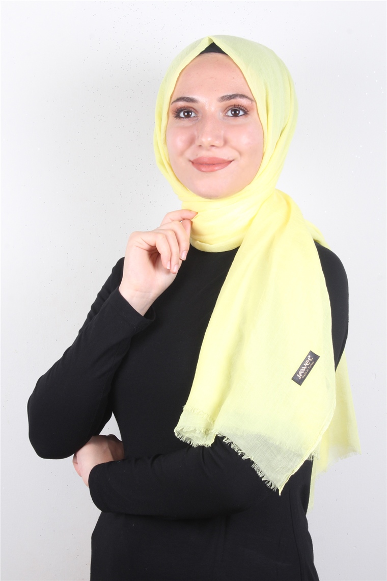 Relax Şal 2722-63 Limon Sarısı