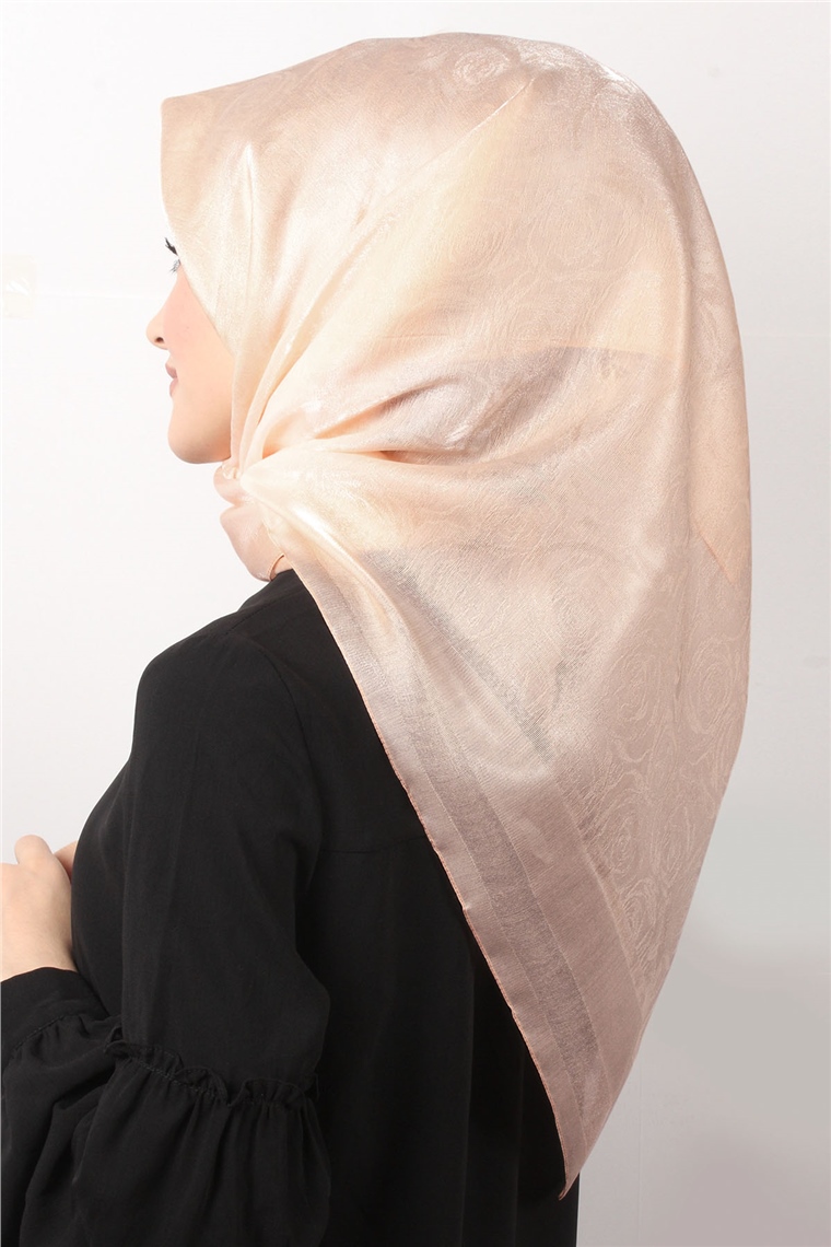 Rose Simli Eşarp 3200-1 Pastel Pembe
