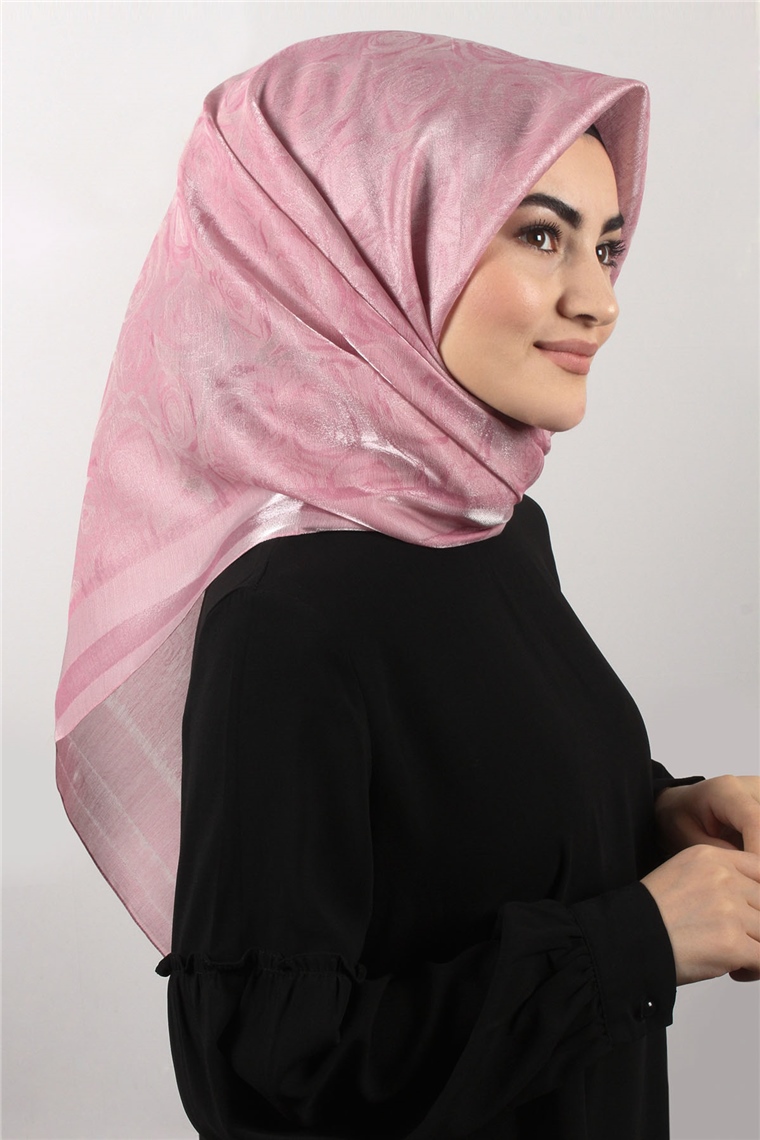 Rose Simli Eşarp 3200-2 Pembe