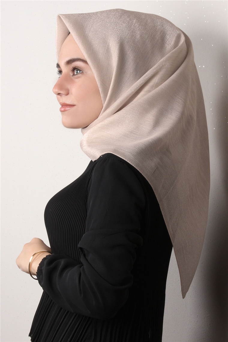 Rose Simli Eşarp 3202-2 Krem