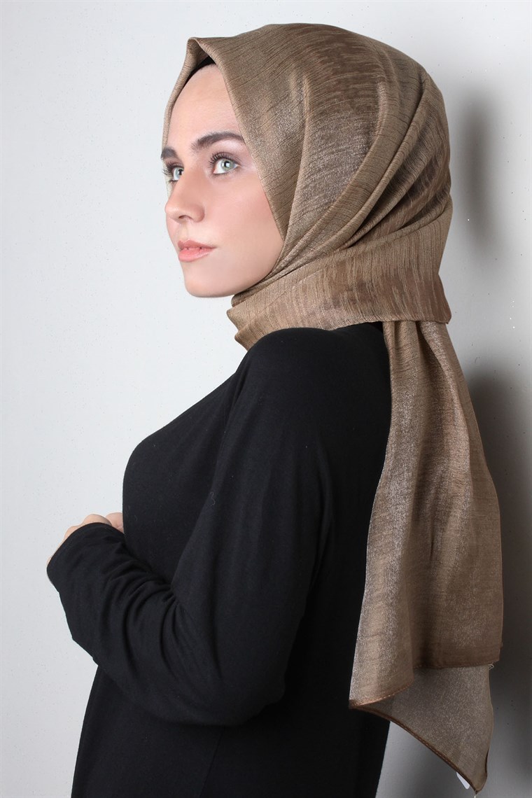 Rose Simli Şal 1385-1 Vizon
