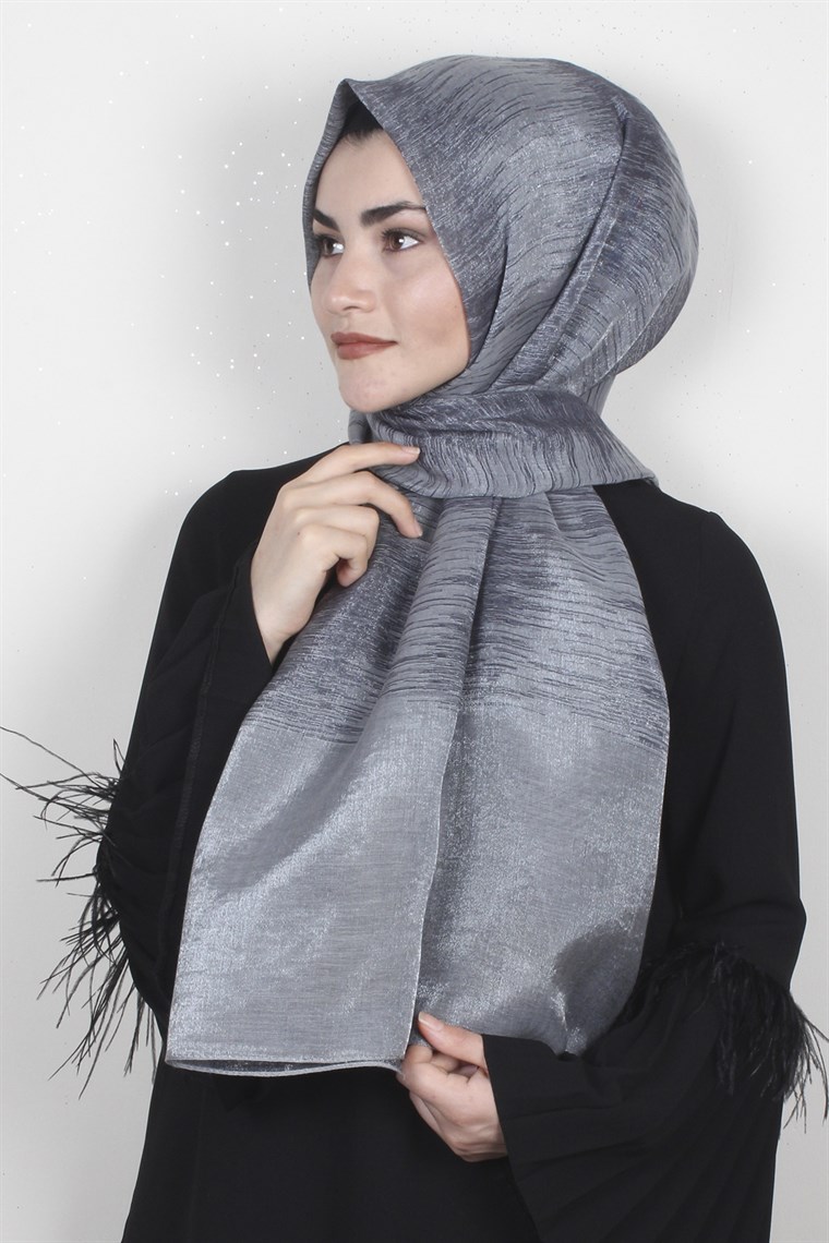 Rose Simli Şal 1385-25 Füme