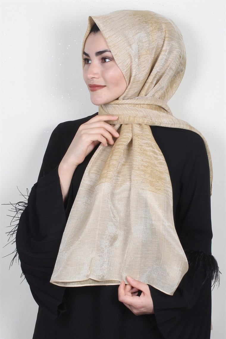 Rose Simli Şal 1385-26 Gold