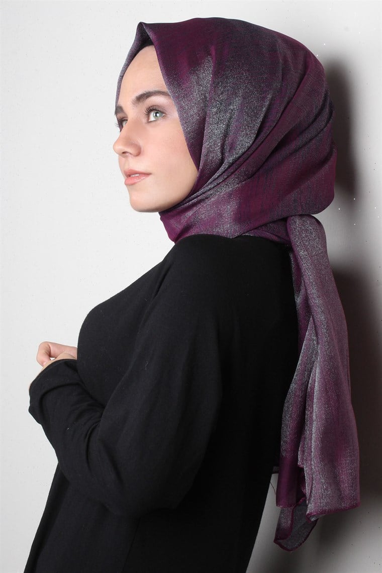 Rose Simli Şal 1385-9 Vişne Çürüğü