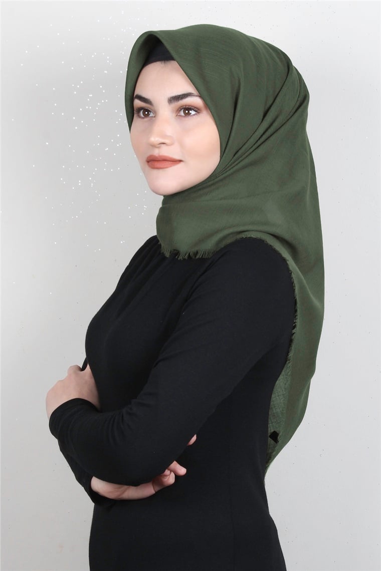 Royal Bürümcük Eşarp 1660-15 Haki