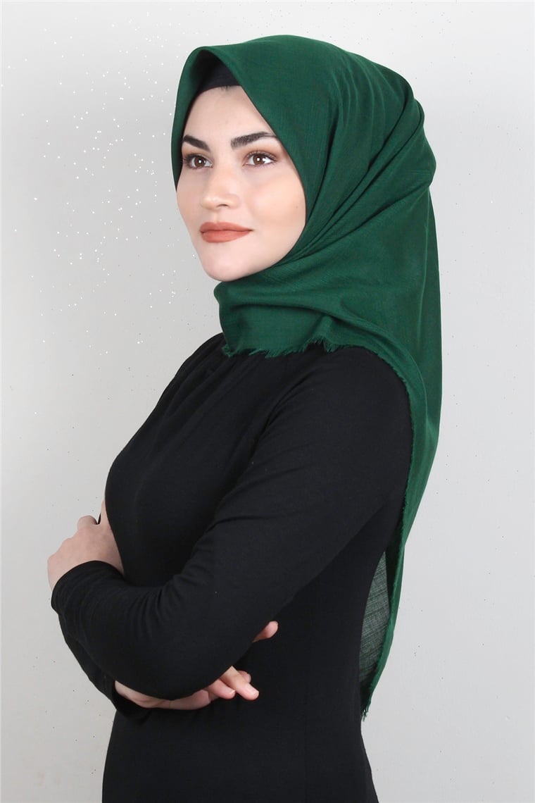 Royal Bürümcük Eşarp 1660-17 Zümrüt Yeşili