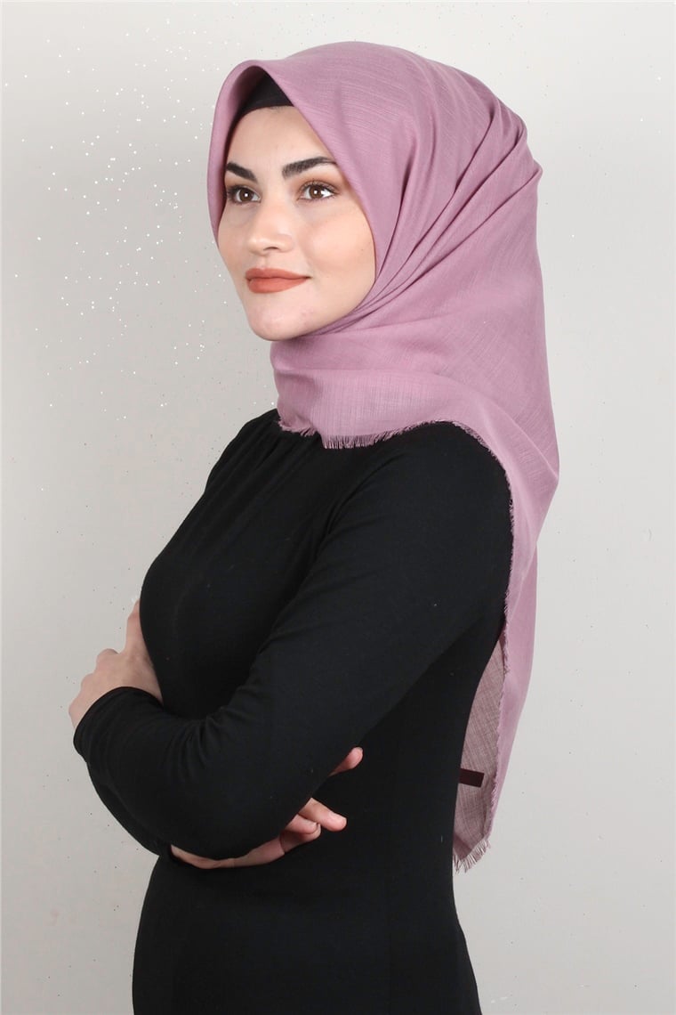 Royal Bürümcük Eşarp 1660-8 Koyu Pembe