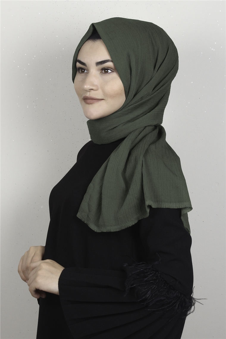 Royal Bürümcük Şal 1453-27 Haki