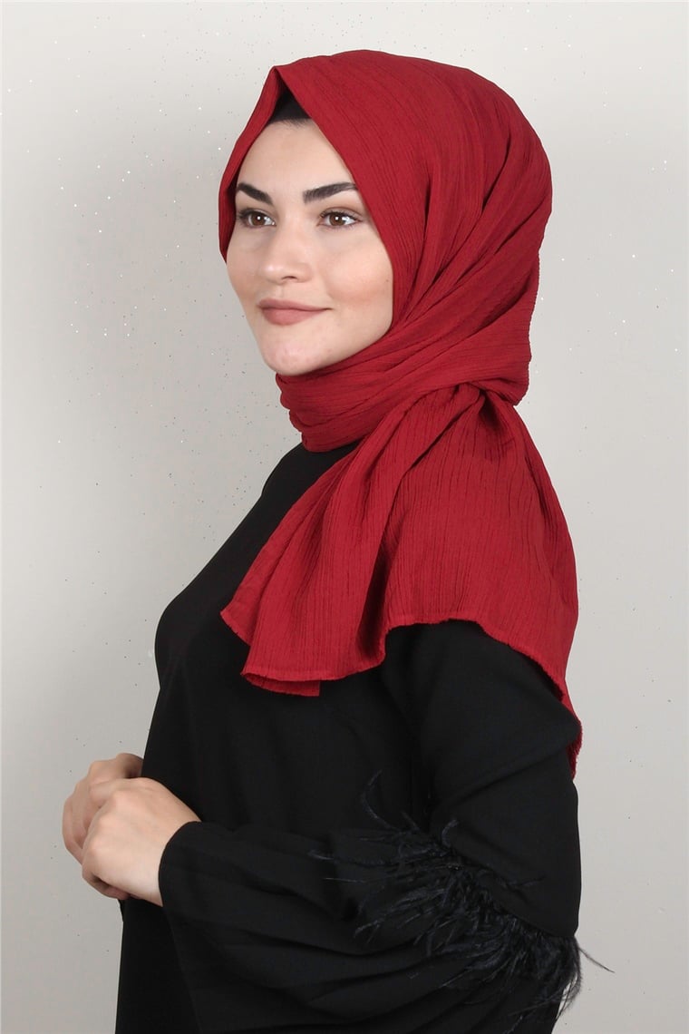 Royal Bürümcük Şal 1453-7 Kırmızı