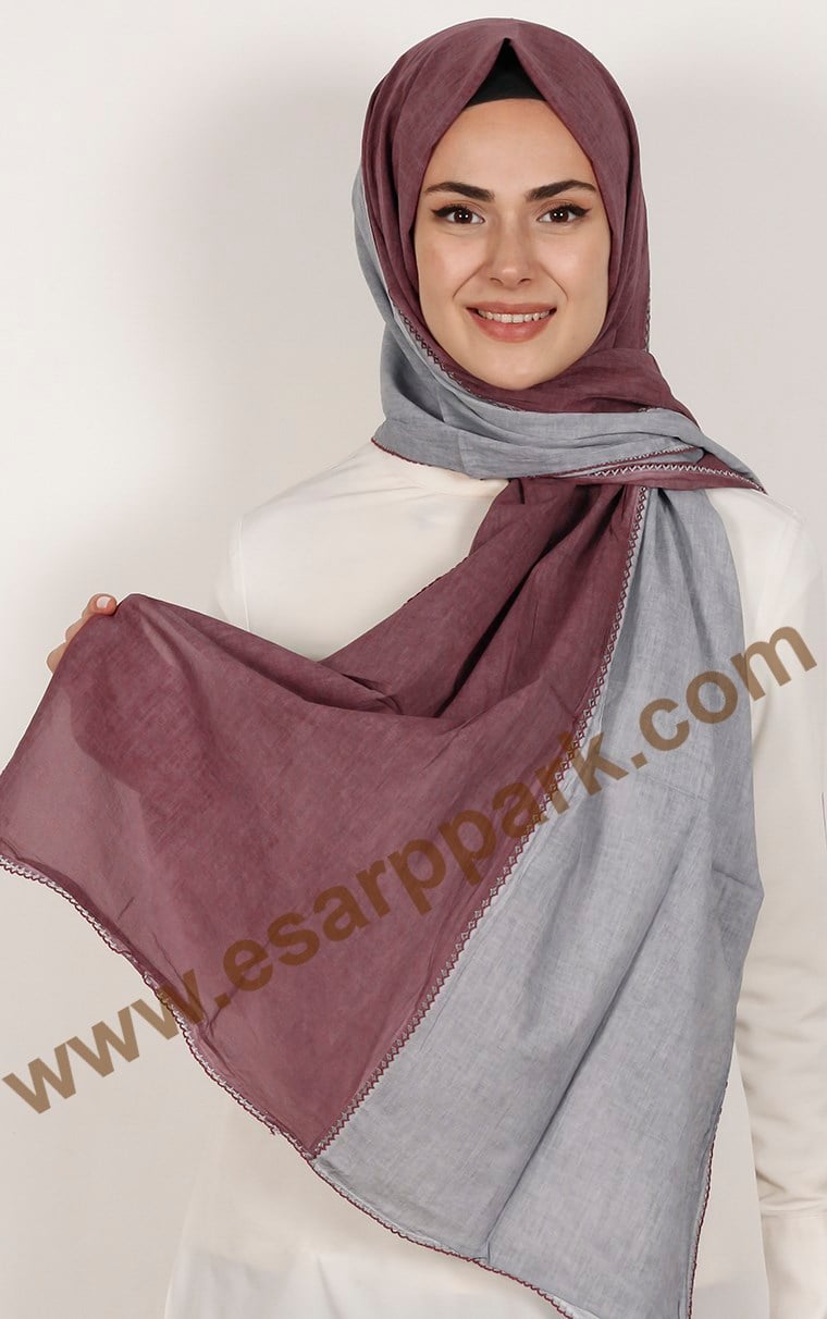 Şaless %100 Pamuk Şal 1778-5