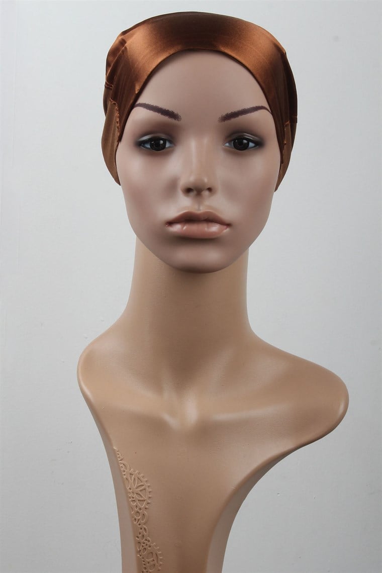 Saten Eşarp Bonesi 2508-37