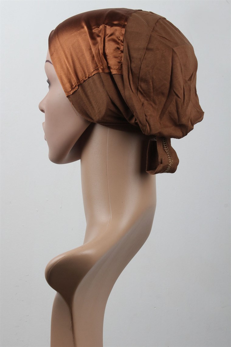 Saten Eşarp Bonesi 2508-37