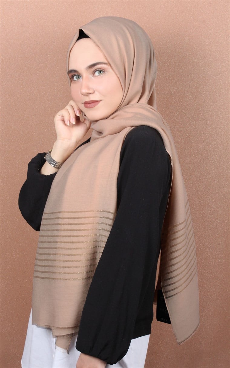 Şeritli Cazz Şal 1834-15