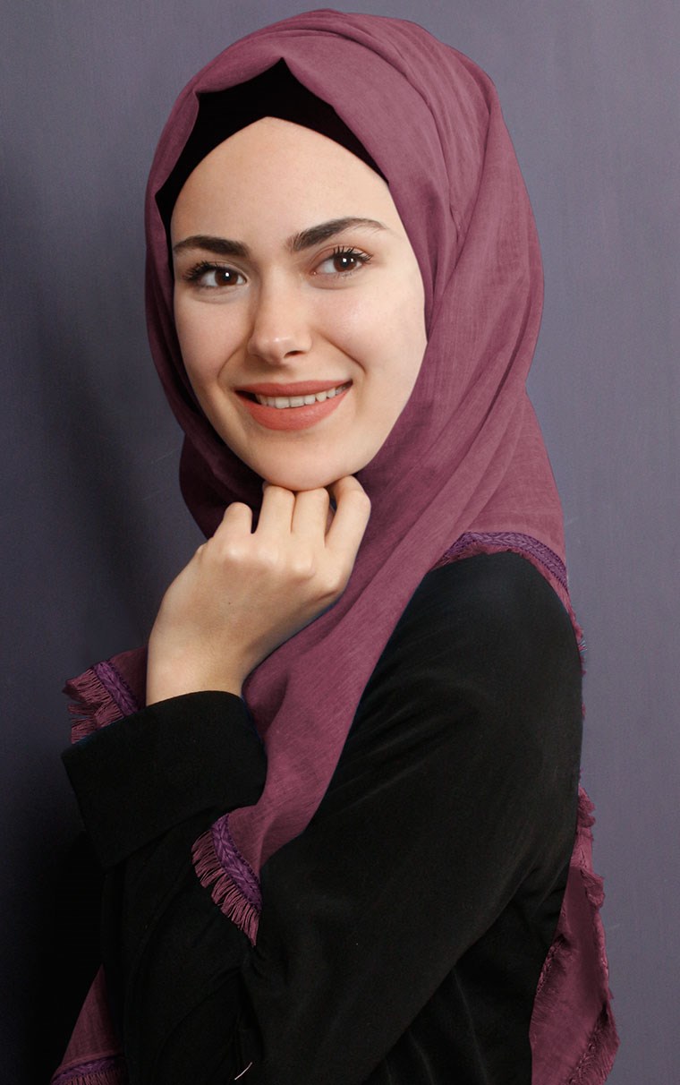 Şeritli Coton Şal 1249-20