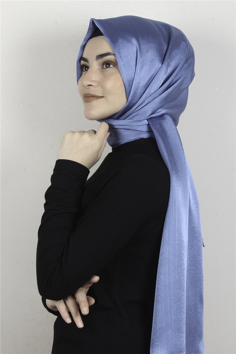 Shine Janjan Şal 2730-8 İndigo