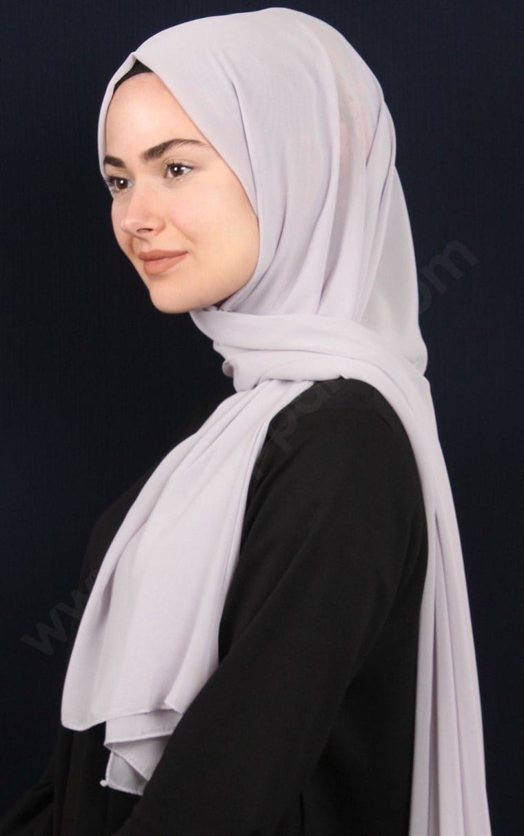 Şifon Şal Düz Renk 1293-1