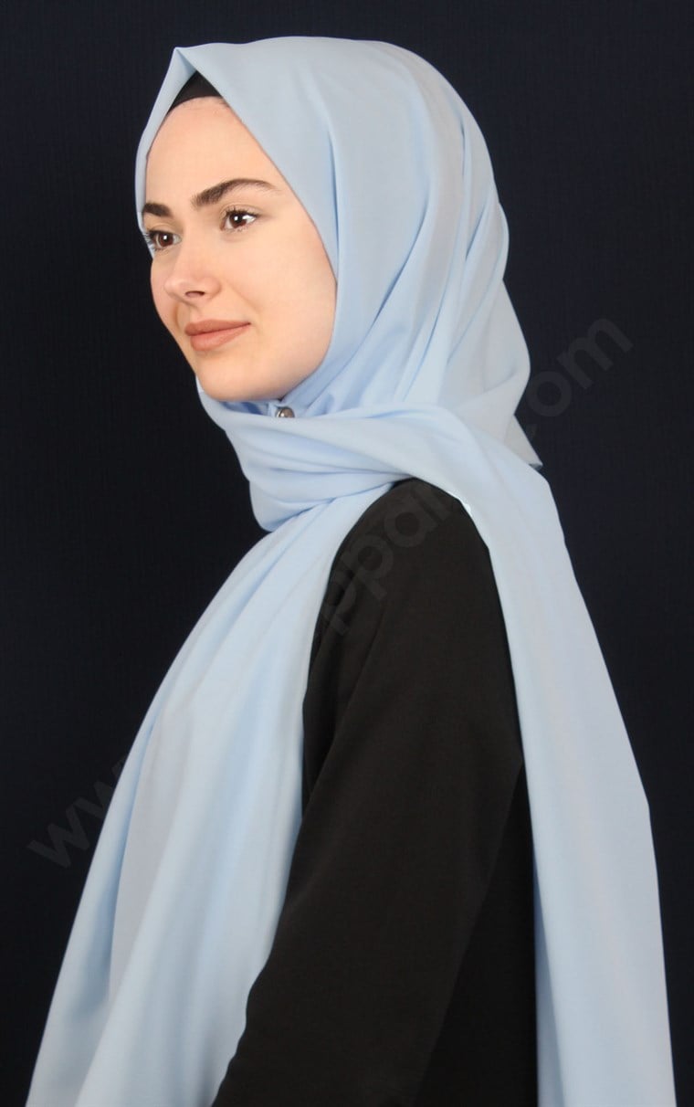 Şifon Şal Düz Renk 1293-19