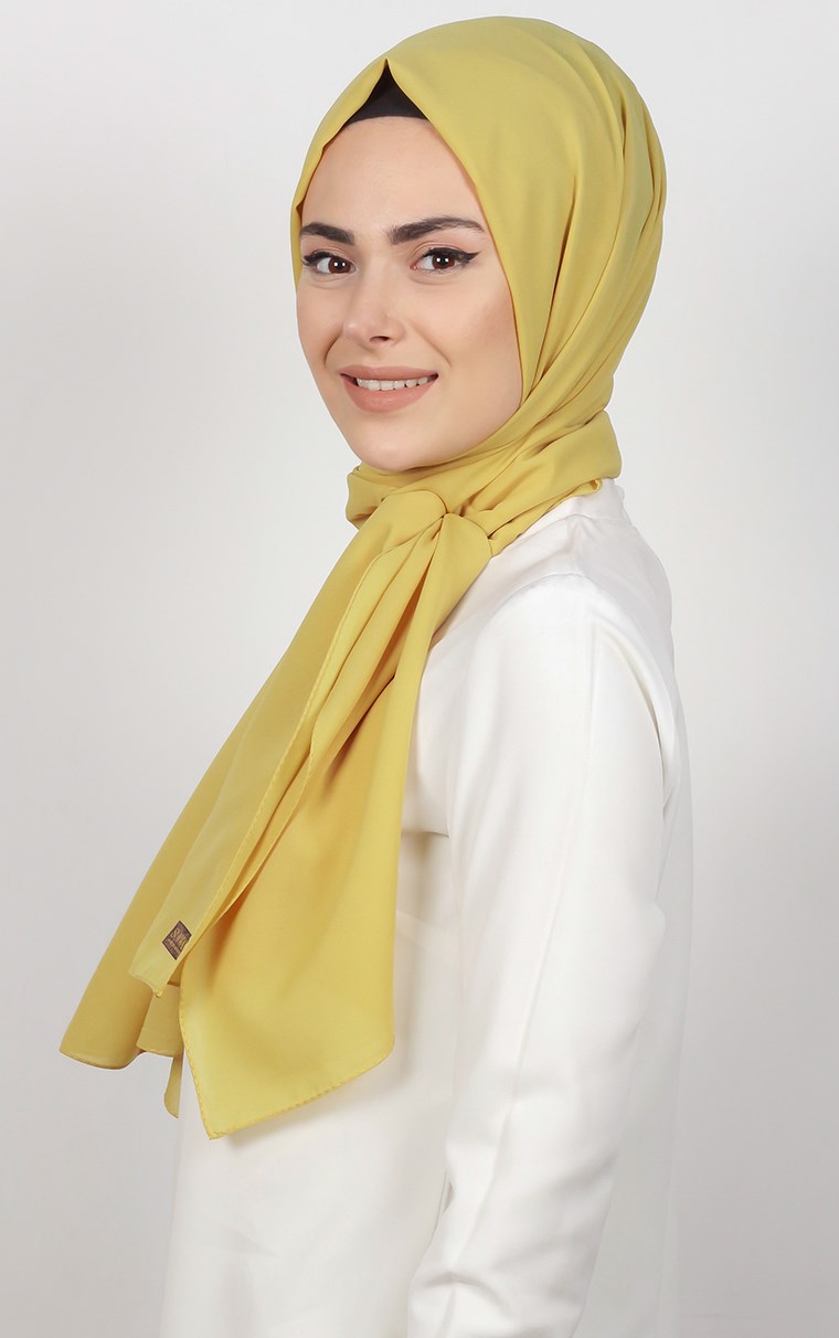 Şifon Şal Düz Renk 1293-21