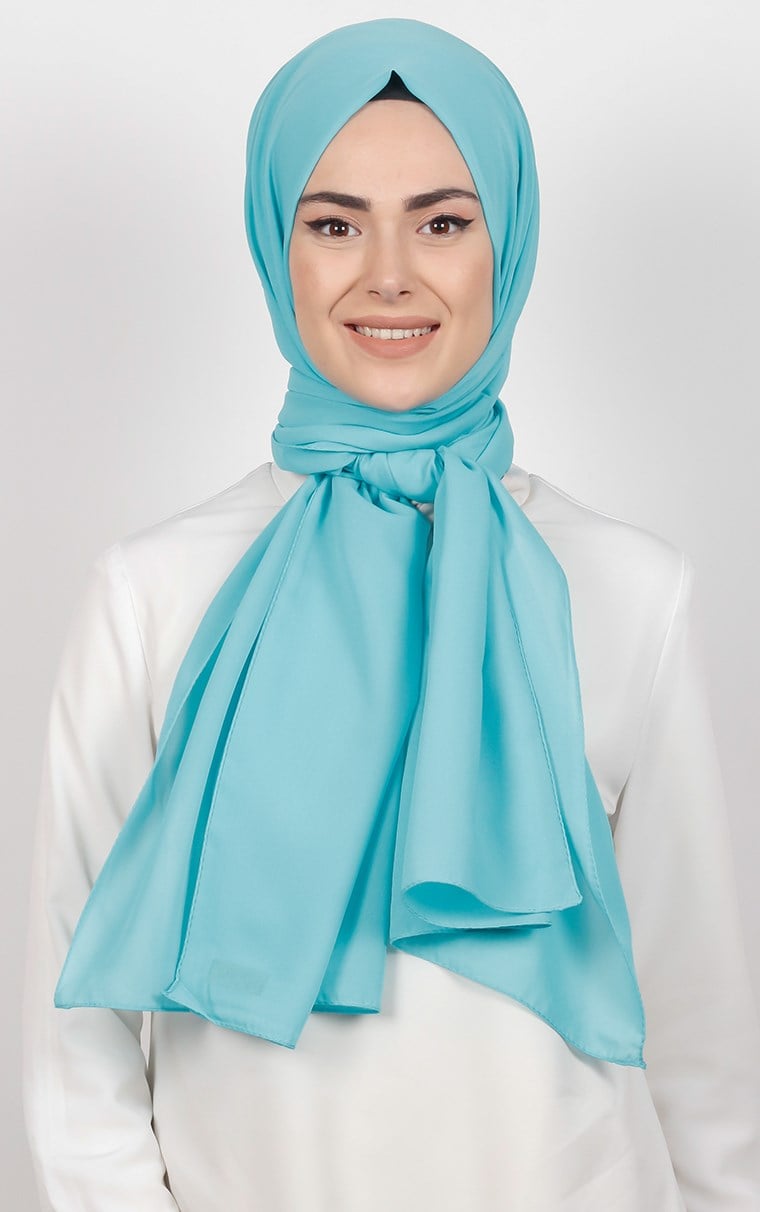 Şifon Şal Düz Renk 1293-36