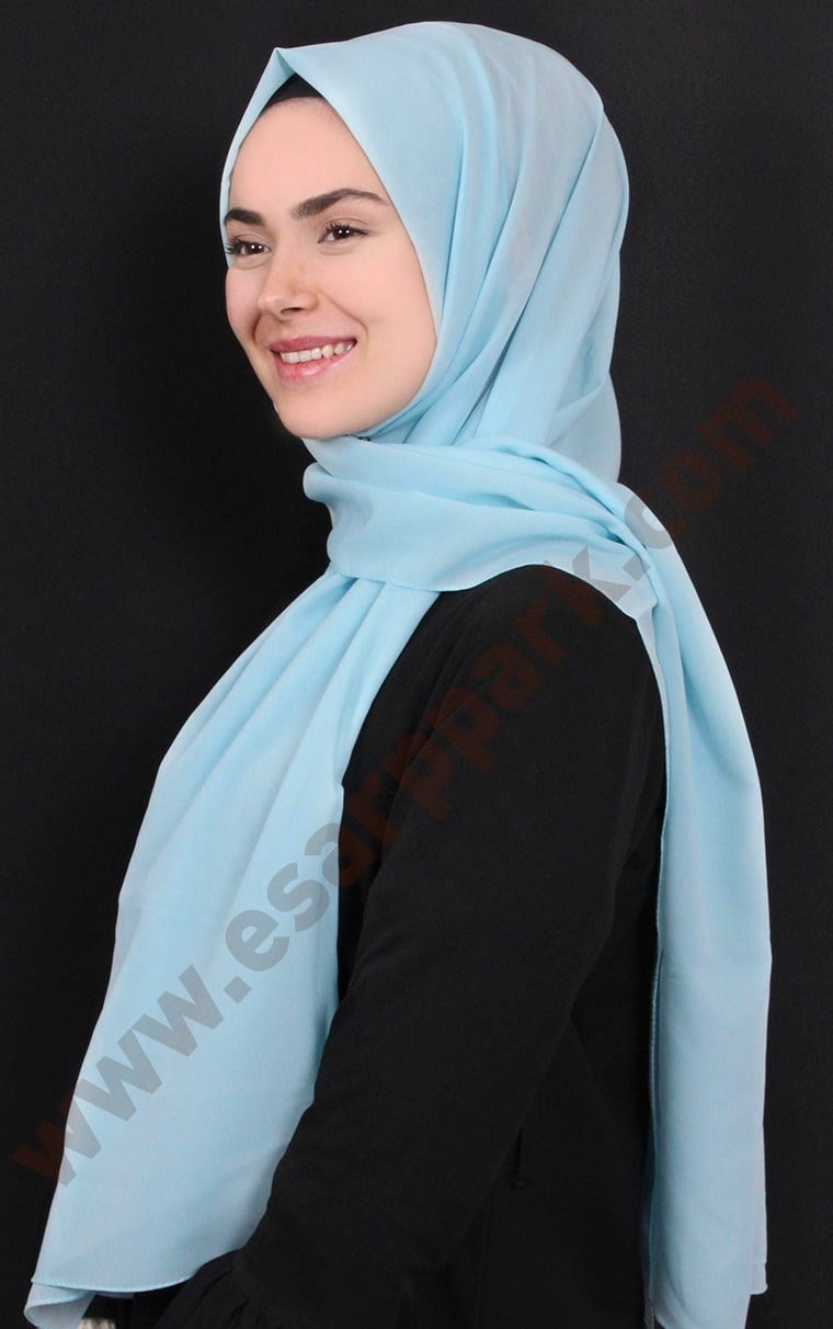 Şifon Şal Düz Renk 1293-44