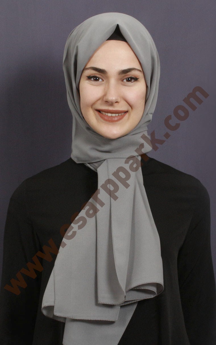 Şifon Şal Düz Renk 1293-64